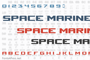 Space Marine Font