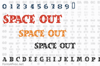 Space Out Font