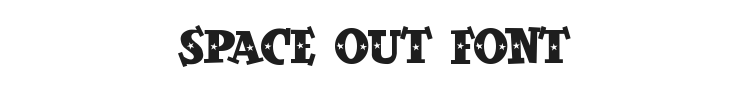 Space Out Font Preview