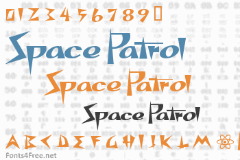 Space Patrol Font