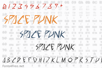 Space Punk Font