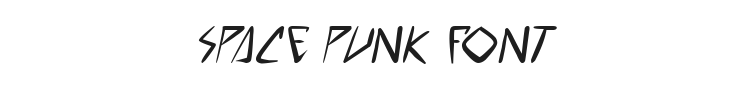 Space Punk Font