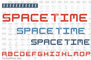 Space Time Font