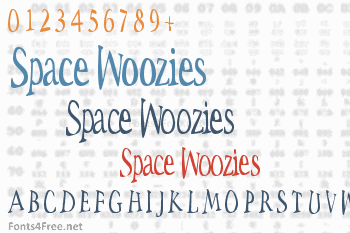 Space Woozies Font