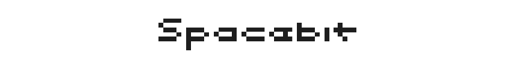 Spacebit Font Preview