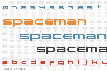 Spaceman Font