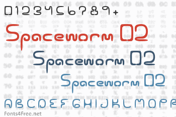 Spaceworm 02 Font