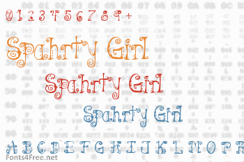 Spahrty Girl Font