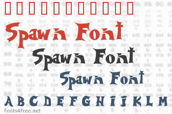 Spawn Font