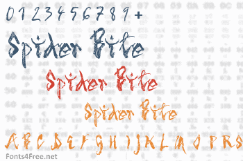 Spider Bite Font