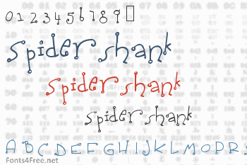 Spidershank Font