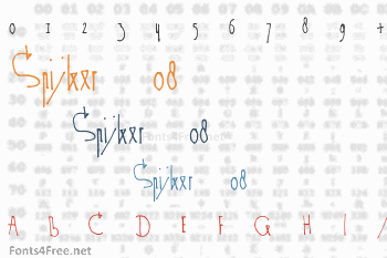 Spijker 08 Font