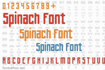 Spinach Font