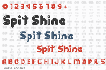 Spit Shine Font