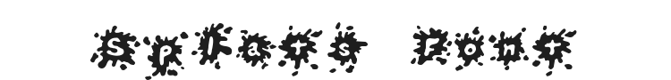 Splats Font