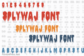 Splywaj Font