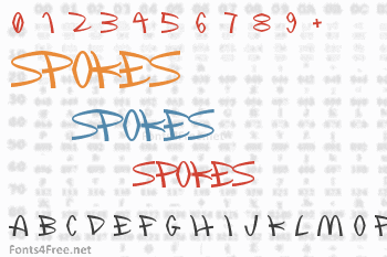 Spokes Font