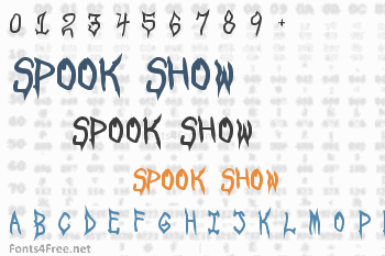 Spook Show Font