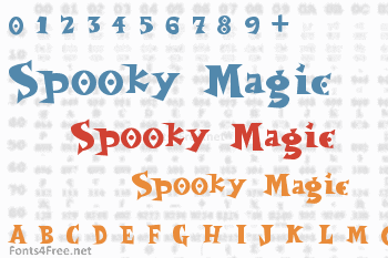 Spooky Magic Font