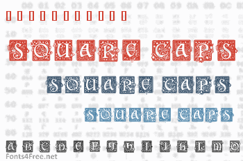 Square Caps Font