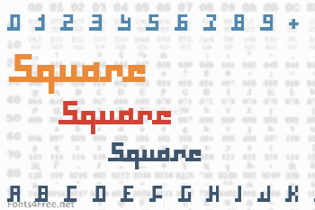 Square Font