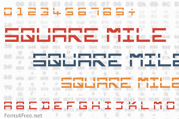 Square Mile Font