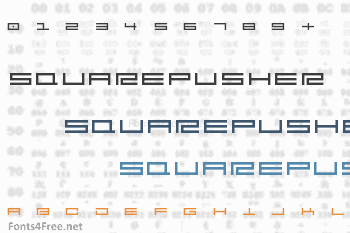 Squarepusher Font