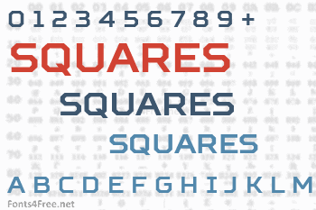 Squares Font