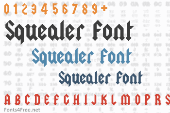Squealer Font