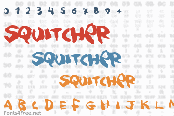 Squitcher Font