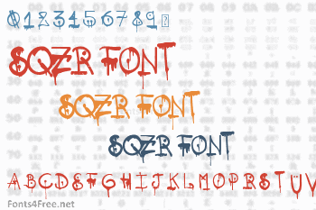 SQZR Font