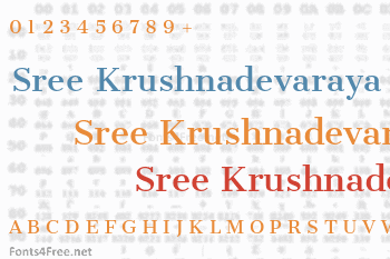 Sree Krushnadevaraya Font