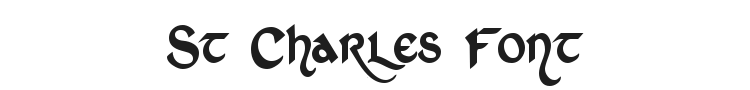 St Charles Font Preview