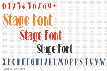 Stage Font