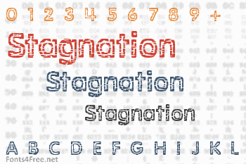 Stagnation Font