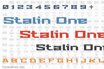 Stalin One Font