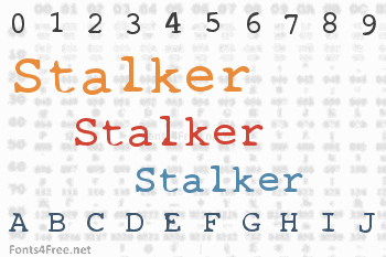 Stalker Font