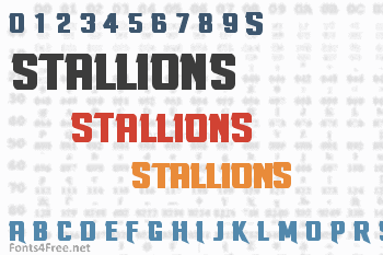 Stallions Font