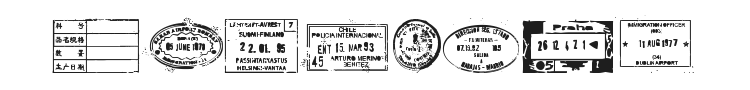 Stamp Seal Font