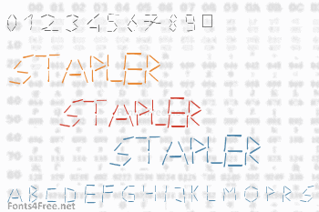 Stapler Font