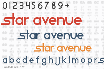 Star Avenue Font