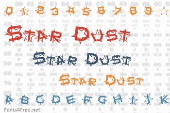 Star Dust Font