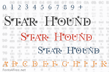 Star Hound Font