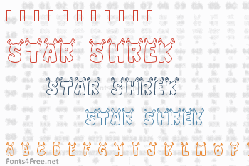 Star Shrek Font