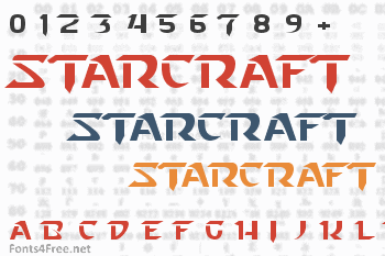 Starcraft Font