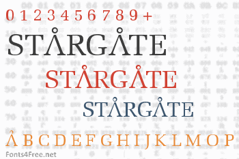 Stargate Font