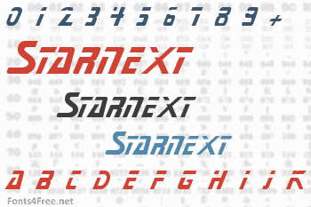 Starnext Font