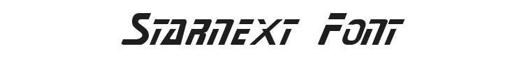 Starnext Font Preview