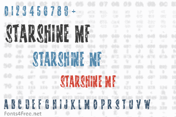 Starshine MF Font