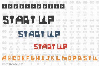 Start Up Font